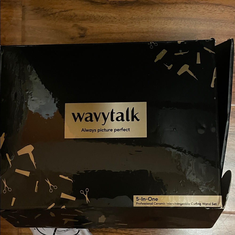 Wavytalk Ceramic Curling Wand Set